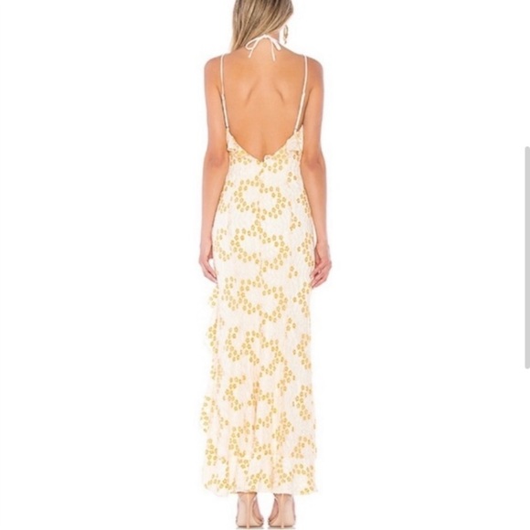 Lovers + Friends Oorja Floral Lace Midi Dress Size M NWOT - Picture 10 of 16